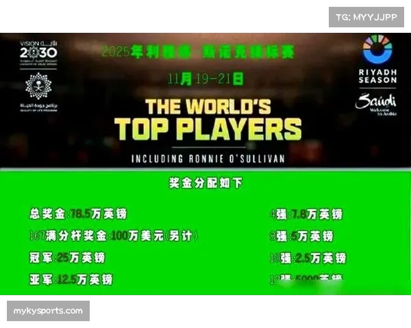 斯诺克赛事在中东地区持续推广，利雅得独特赛场氛围受关注